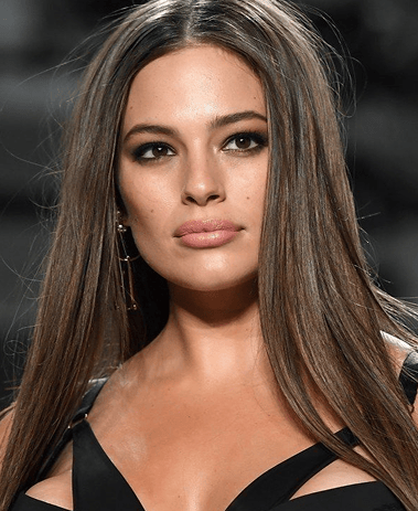 Ashley Graham with Diamond Face Shape