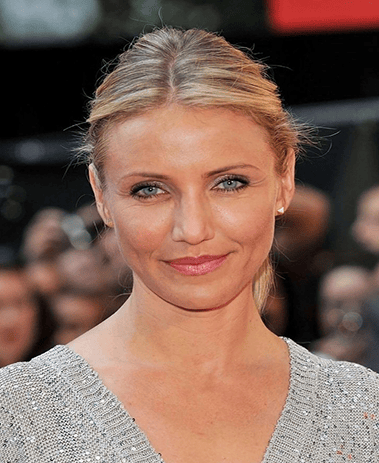 Cameron Diaz with Oval face shape