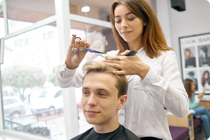 Haircut at the best unisex salon in Mangalore