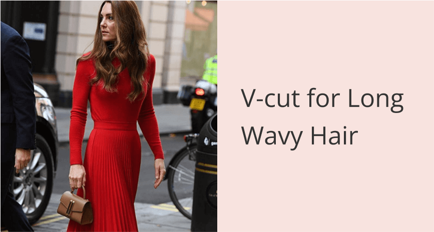 The V-Cut for Long Wavy Hair
