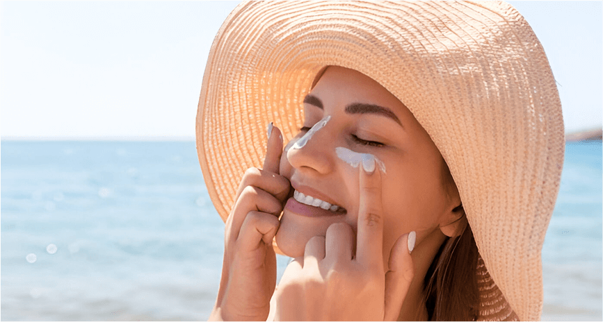 Sunscreen - how to get glass skin