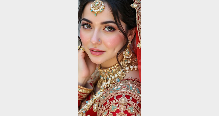 types of makeup for bridal