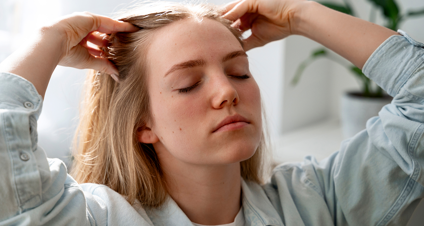 Head Massage Benefits - Healthier Scalp and Sebum Balance
