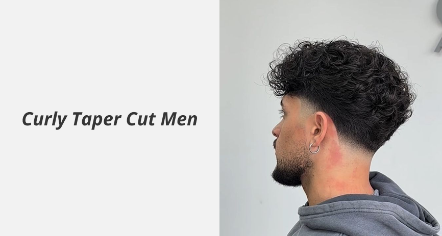 Curly Taper Cut